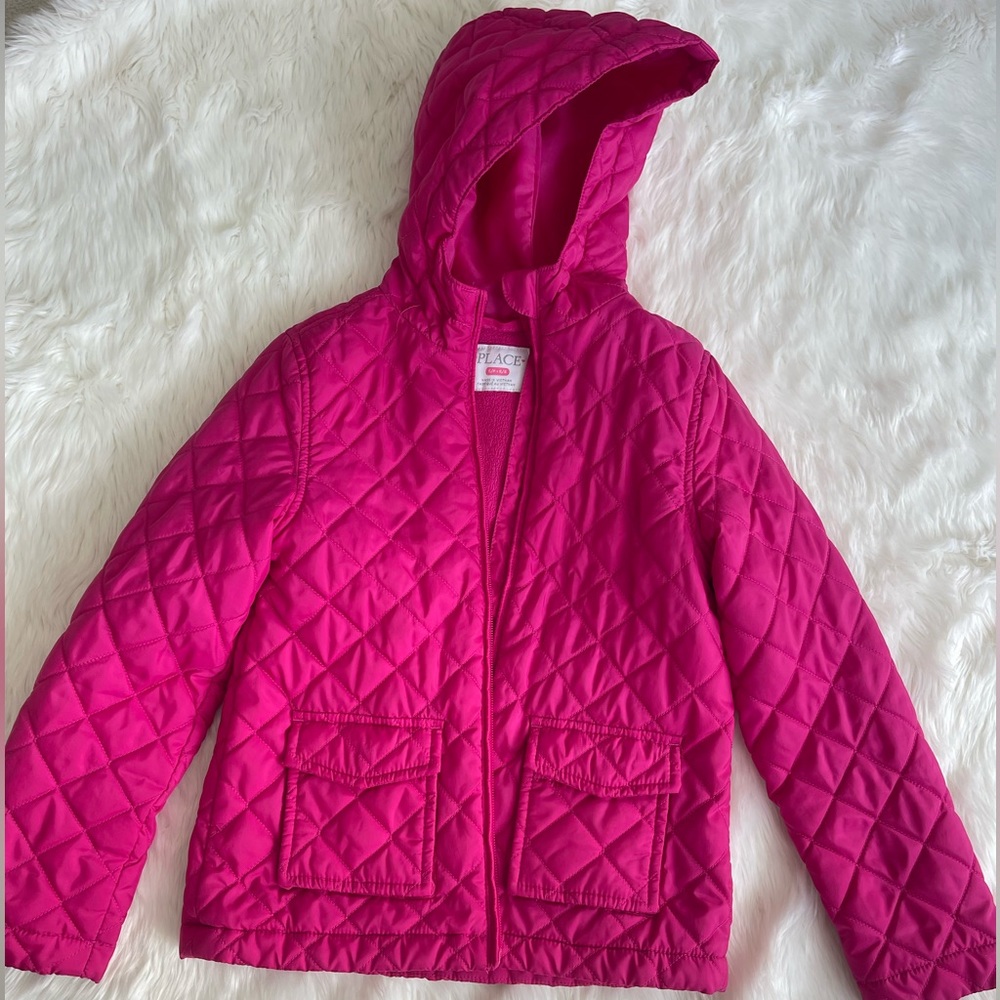 Jacket, Childrens Place, Toddler Girl, Size 5/6, Fuchsia, Good Condition.